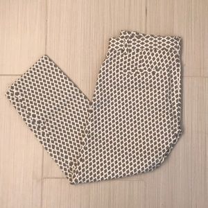 Gap patterned dress pants